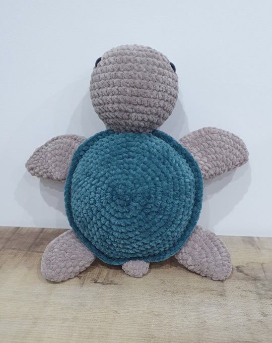 Grande tortue velours
