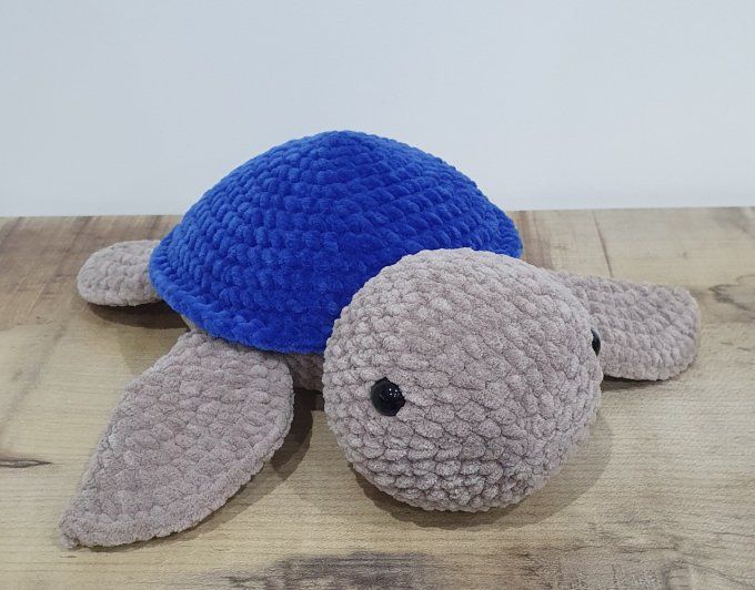 Grande tortue velours