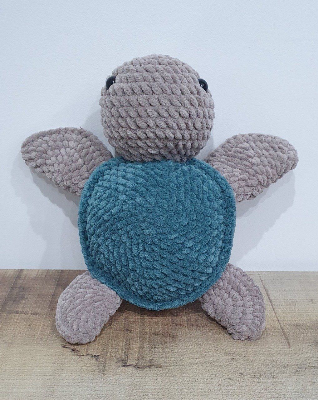 AMIGURUMI TORTUE EN fil de velour yeux de sécurité rembourrage polyester  EUR 5,00 - PicClick FR