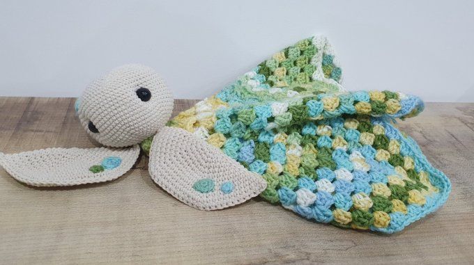 Grand doudou tortue