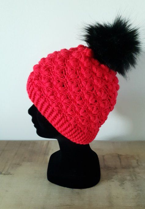 Bonnet fleurs