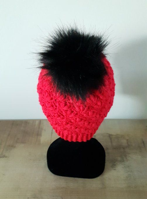 Bonnet fleurs