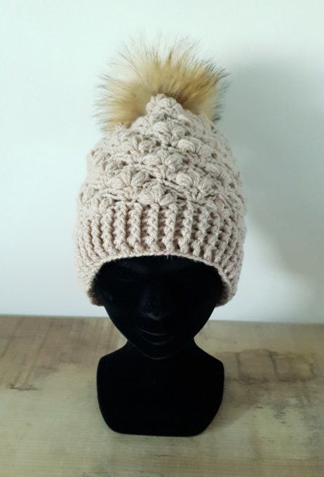 Bonnet fleurs
