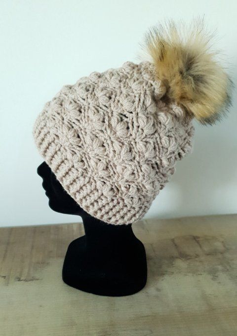 Bonnet fleurs