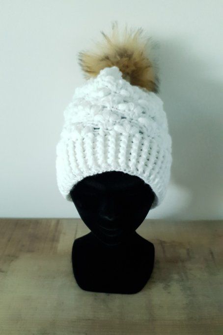 Bonnet fleurs