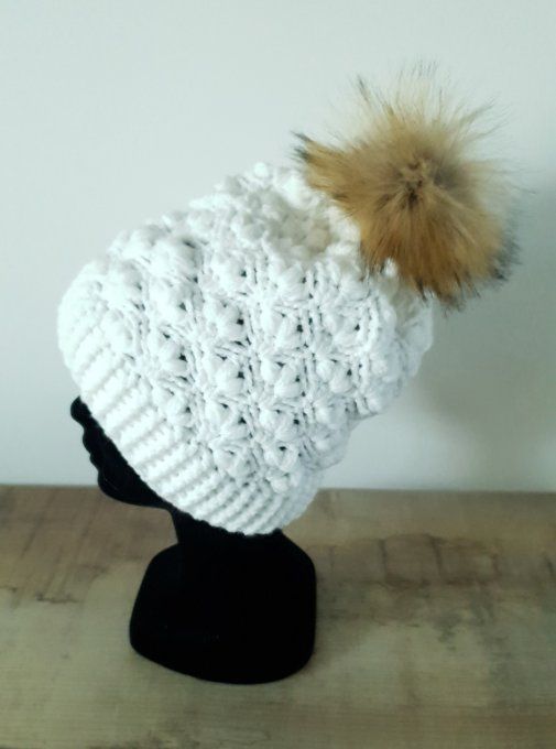 Bonnet fleurs