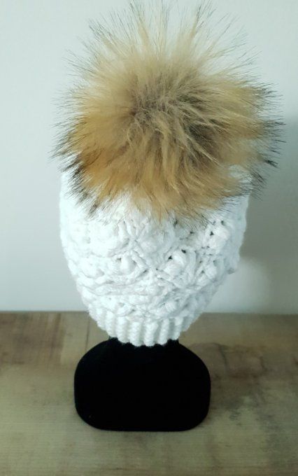 Bonnet fleurs
