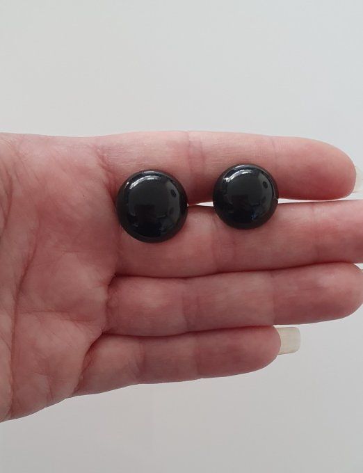 Yeux sécurisés noirs de 5 à 30 mm
