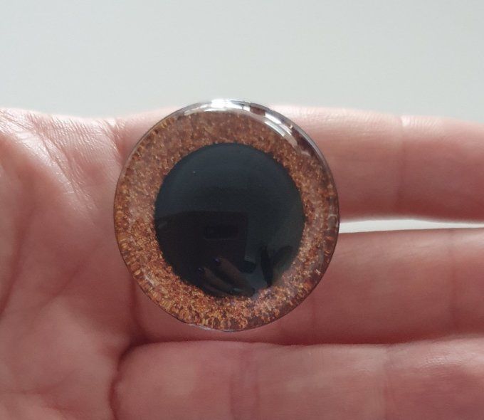 Yeux de sécurité pailletés