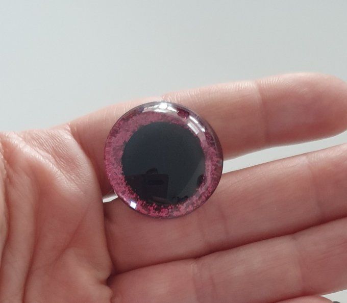 Yeux de sécurité pailletés