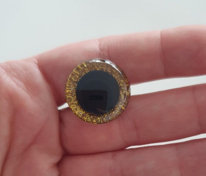 Yeux de sécurité pailletés