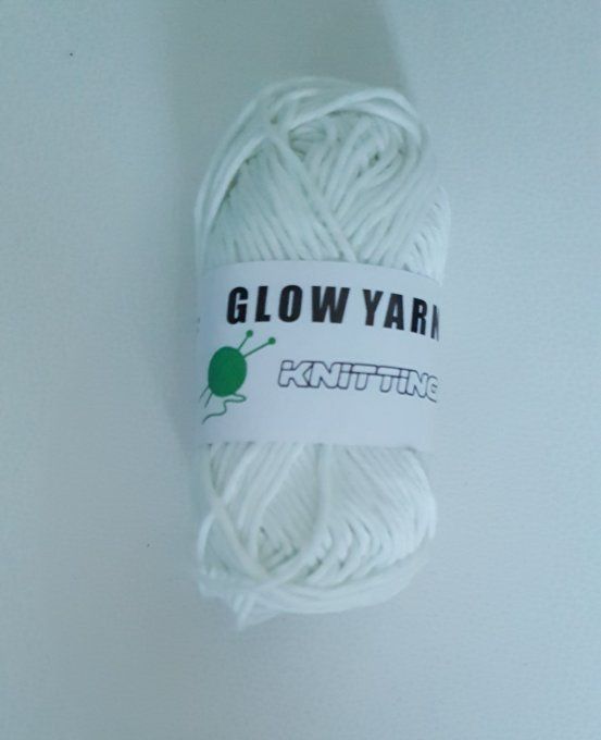 Coton phosphorescent